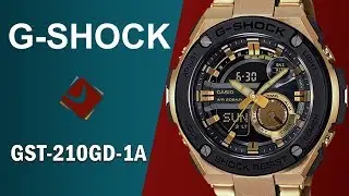 Сasio G-Shock GST-210GD-1A MyWatch
