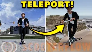 How to Teleport in ScooterFlow! (Outdated)