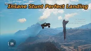 Just Cause 3 Insane Stunt Perfect Landing!