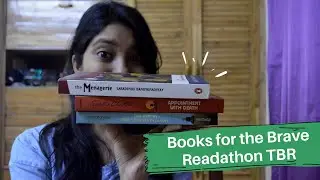 Books for the Brave Readathon TBR | Bewitchingly Paranoid