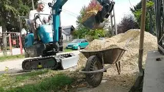 Carter Ct 10 China 1 Ton Mini Excavator Gravel Work