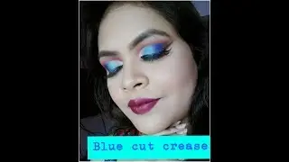 Easy Blue Cut Crease | Makeup Tutorial | Pinknplums