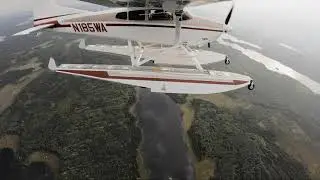 Flight 11 - Touring Canada with Cessna 185 on Floats - Kississing Lake Lodge to Dogskin Lake Lodge