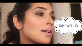 MATTE MAKEUP LOOK - MOUNIMA