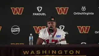 WR Terry McLaurin Speaks to the Media After Signing His Contract Extension