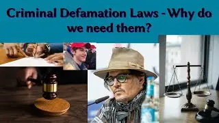 Why We NEED Criminal Defamation Laws