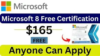 Microsoft 8 Free Certification | Microsoft Certification | Free Certificate