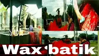 👍How to Mix Colors For Wax Batik in a Factory