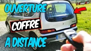 TUTO - Comment Installer un Kit Solenoïde / Ouverture COFFRE à Distance ? - Fiat Seicento
