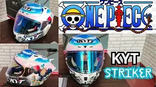 unboxing kyt striker one piece wano se
