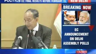 Delhi Assembly Polls On February 7 - 2015