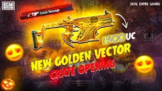 1500UC Vector Crate Opening | New Golden Vector Skin | New Vector Crate Opening | Golden Earl Vector
