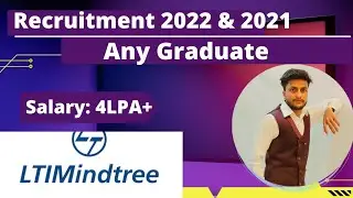 LTIMindtree Mass Hiring For  2022 & 2021 Batch | LTI Recruitment 2022 | Mindtree Off Campus Drive