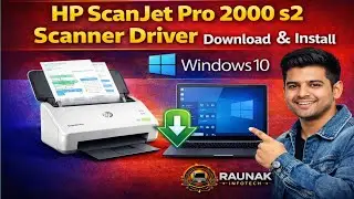 HP ScanJet Pro 2000 s2 Scanner Driver Download & Install करना सीखे| Hp Scanner Driver Download & Ins