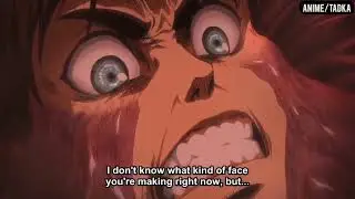 Attack on Titan one on one Eran vs Reiner badass fight