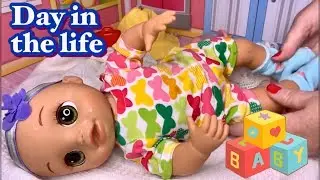 Baby alive Hannah day in the life a whole day of fun baby alive videos