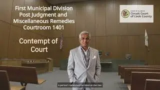 Video #13 Contempt of Court