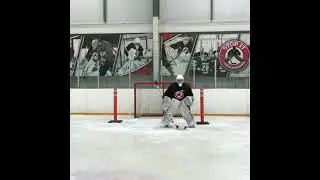 Tucker Hanson showing us a smooth Swedish shuffle with glove save! #GetBetter