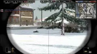 Testing artillery barrage & goblin bomber in Battlefield 1942 SW Demo
