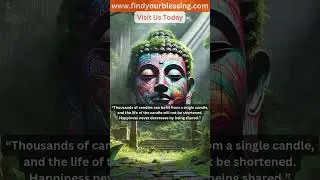 Daily Buddhist Quote #48 | Find Your Blessing #buddhist #motivation #quotes by #findyourblessing