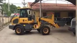 wheel loader ZL15 in 3.9m turning radius show