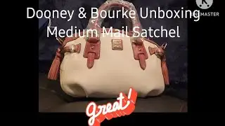 Dooney & Bourke Medium Mail Satchel Unboxing & What's in my bag