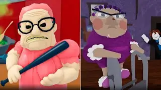 ESCAPE GRANDMA'S HOUSE, BARRA'S GRANNY HOUSE ROBLOX OBBY