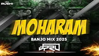 MOHARAM 2025 | BANJO MIX 2025 | DJ PRU KOLHAPUR 🔊⚡️