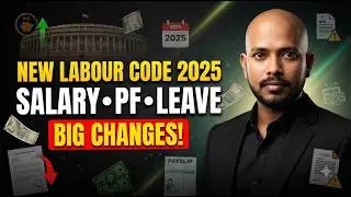 New Labour Code 2025 Explained  Salary, PF, Leave Rules Change  Labour Laws Update for Employees