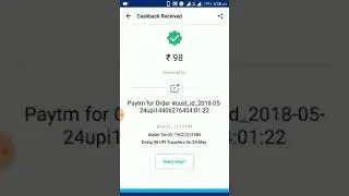 Paytm Rs10 cashback for all users...
