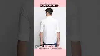 White Shirt @475rs Only | Shirts Series | Deeply Sarcastic #shorts #whiteshirt #cheapest #shop
