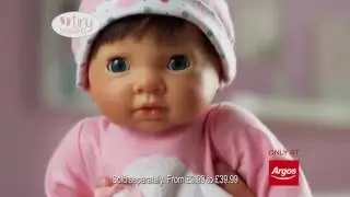 Argos TV Advert  Tiny Treasures Baby Doll