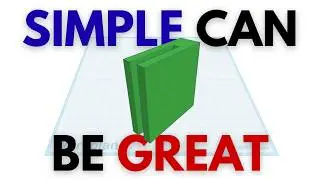 Just starting Tinkercad?  Start with simple designs!