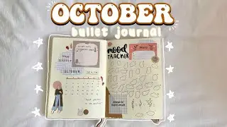 October bullet journal / Ekim ayı bullet journal