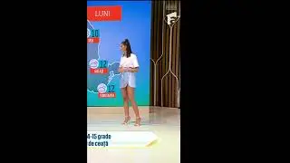 Ramona Olaru sexy weather presenter | 11.19.2024 | Babes on TV