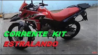 POR QUE CORRENTE DA MOTO FAZ BARULHO ESTICADOR DE CORRRENTE XRE 2022