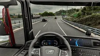 4K Realistic Ultra Graphic MAN TGX |Euro Truck Simulator 2 1.57 Snowymoon Mod Gameplay 2026