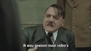 Hitler krijgt te horen dat kastiop examens heeft