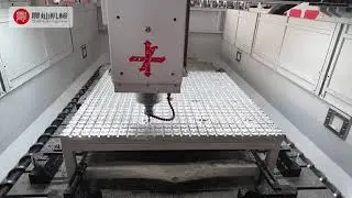 Ultra Fast 3 Axis CNC Machine Cutting Aluminum at Incredible Speed