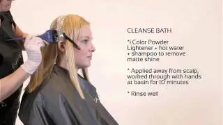 i.Color Powder Lightener - Application - Nikita
