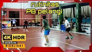 [badminton] RUTINITAS PB'PELANGI‼️