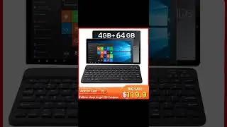 Top Sales 4GB RAM 64GB ROM 10.1 Inch 64 Bit Windows 11 Tablet PC with #eaffilifest #trending #viral