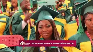 Vice-Chancellor Presents Graduation Statistics at the Fourth Congregation of AAMUSTED