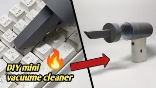 diy mini portable vacuum cleaner(diy vacuum cleaner 🔥🔥🔥🔥🔥)