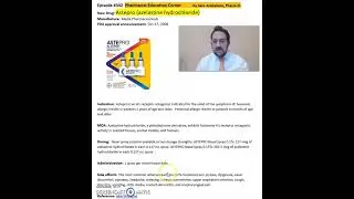 Astepro (azelastine hydrochloride)- Seasonal allergic rhinitis