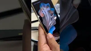 Gold Samsung Z fold 5 limited edition in china #trending #zfold5 #samsung