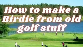 How to make a Metal Art golf “Birdie”