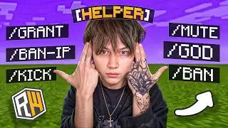 I bought a HELPER account on ReallyWorld! I got banned from the entire server...