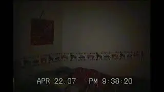 Tape 92 - Found Footage - Jason Sleeping