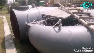 Inside Kaplan Turbine Spiral Casing
